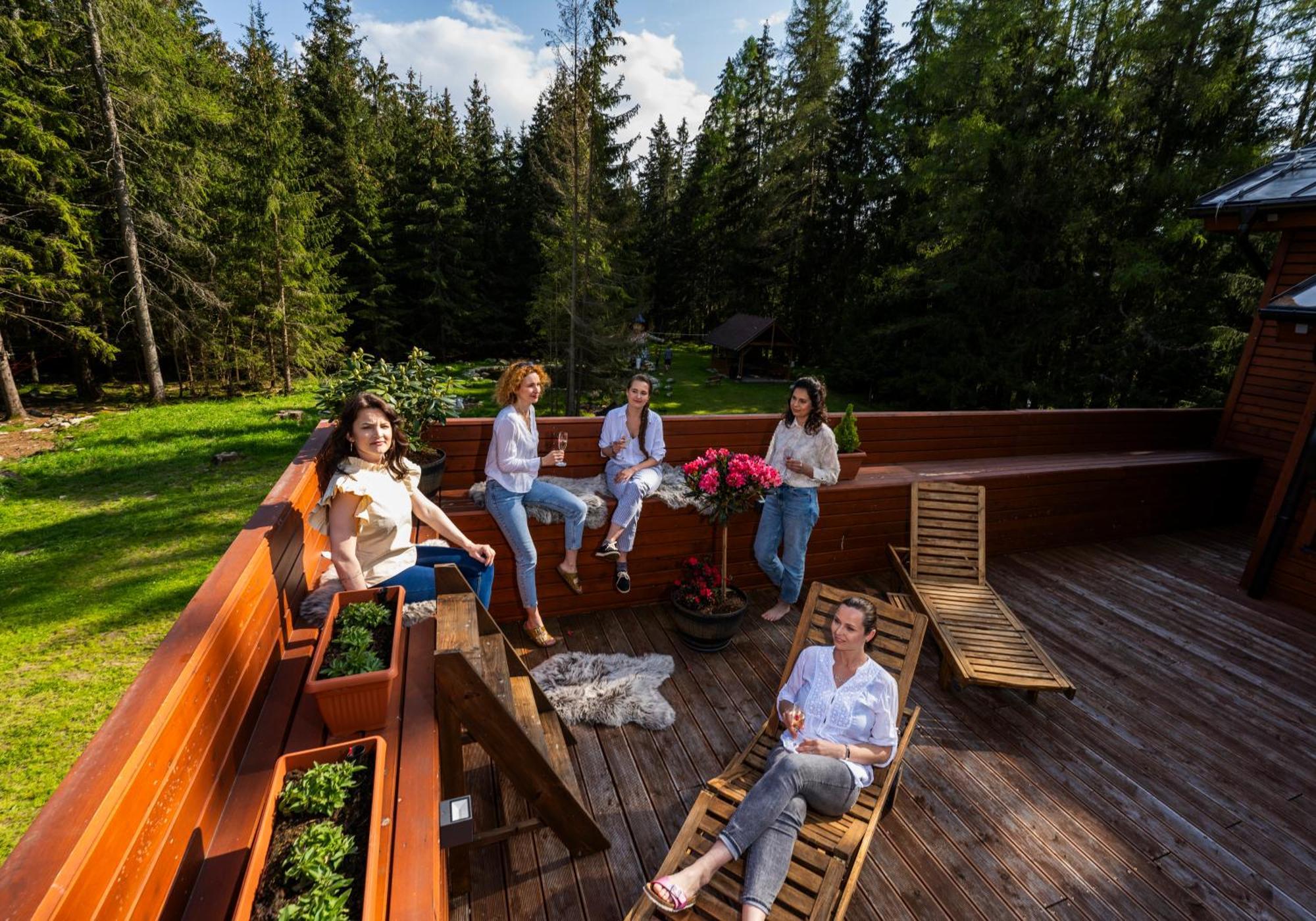 Villa Drosera S Wellnessom, Rackova Dolina V Zapadnych Tatrach Pribylina Exteriör bild